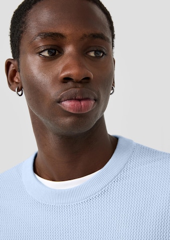 Pull-over QS en bleu