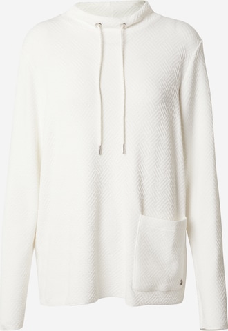 Key Largo Sweatshirt 'MEGAN' i vit: framsida