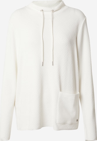 Key Largo Sweatshirt 'MEGAN' in Wit: voorkant