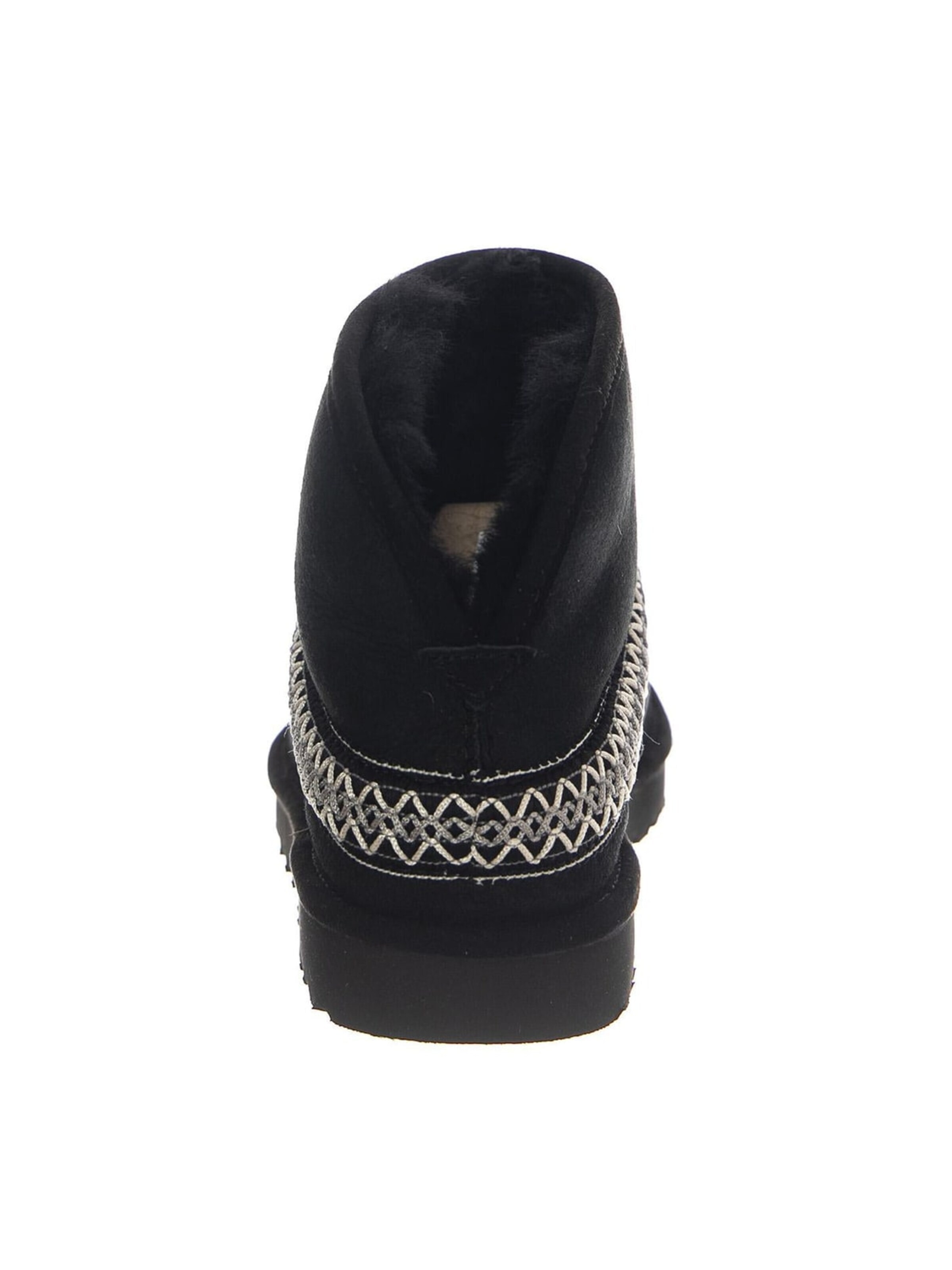 UGG Boot 'W Classic Mini Crescent Black' in Black