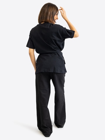 TATES Shirt in Schwarz