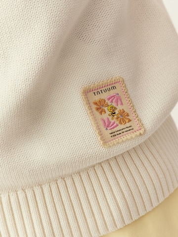 TATUUM Πουλόβερ 'May' σε λευκό