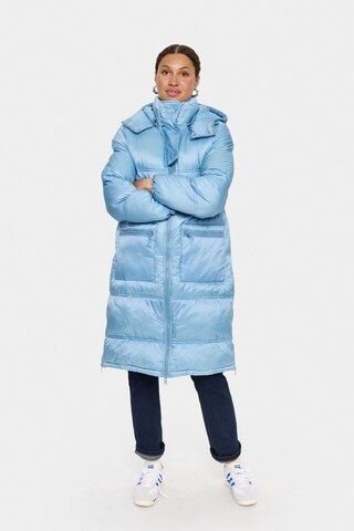 SAINT TROPEZ Winter coat 'SZ Frances' in Blue