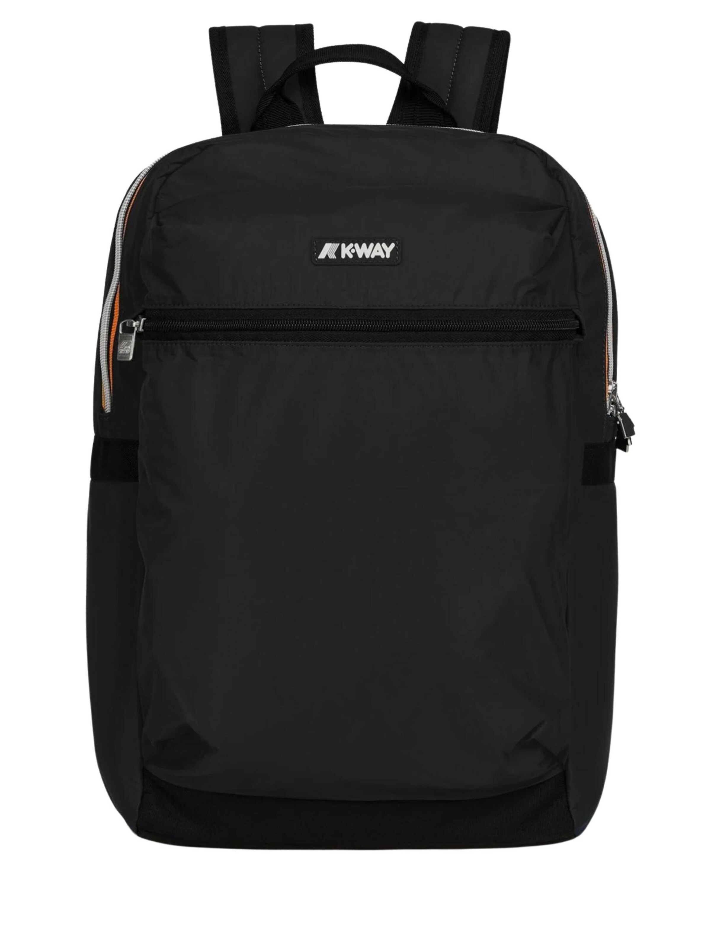 K-Way Backpack 'LAON ZAINO - K2116RW' in Black: front