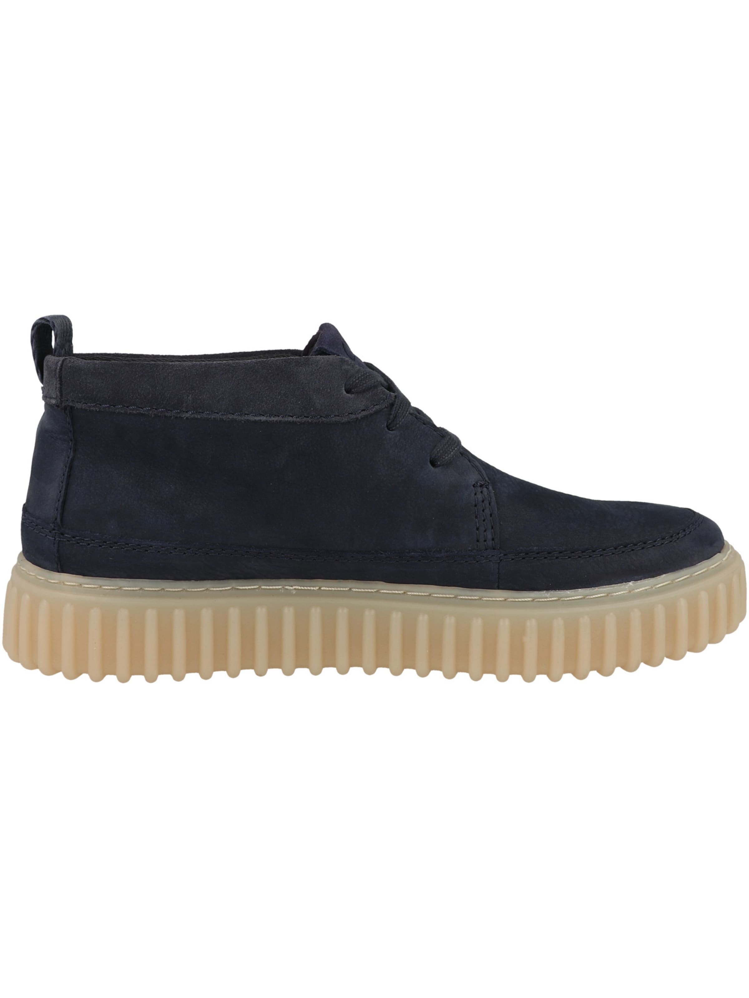 CLARKS Lace-up shoe 'Torhill Lace High' in Blue