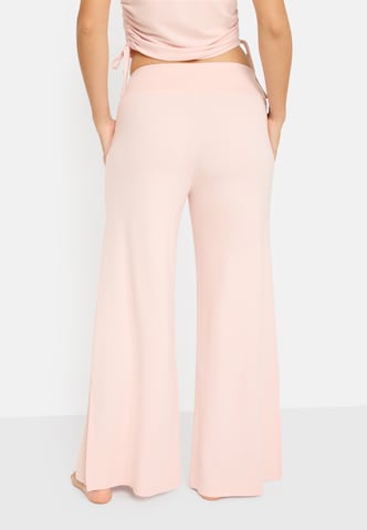 Wide leg Pantaloni di LSCN by LASCANA in rosa