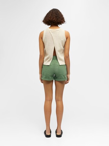 OBJECT Normální Kalhoty 'Tuva' – zelená
