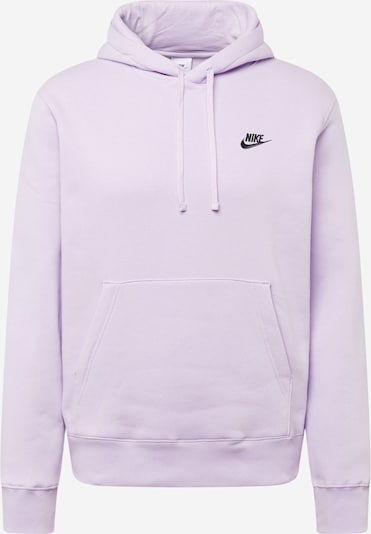 Felpa 'Club Fleece' Nike Sportswear di colore lavanda / nero, Visualizzazione prodotti