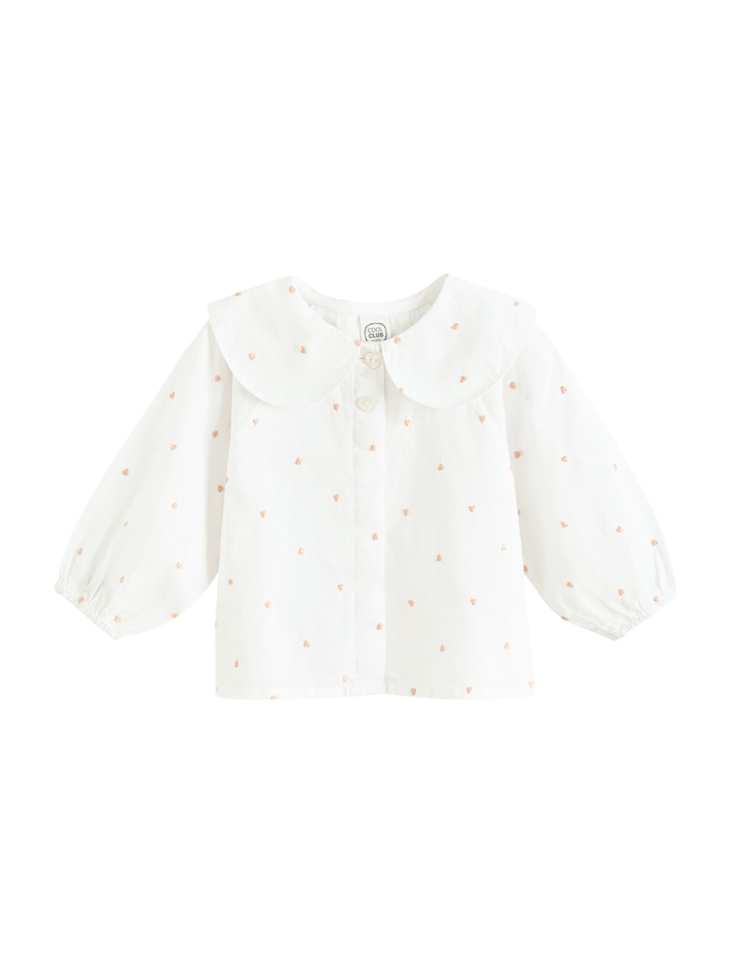 T-Shirt Cool Club en blanc : devant