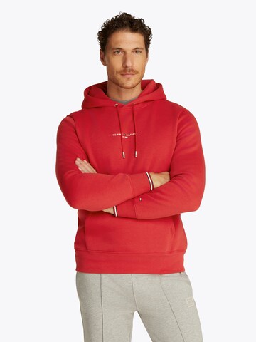 TOMMY HILFIGER Sweatshirt in Rood: voorkant