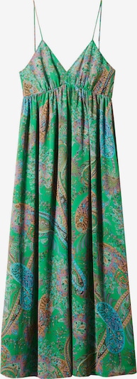 MANGO Kleid 'Rosalie' in blau / braun / grün, Produktansicht