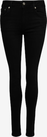 Superdry Skinny Jeans in Black: front