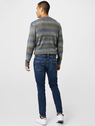 Skinny Jeans 'JAMES' de la Mavi pe albastru
