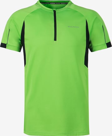 ENDURANCE Functioneel shirt 'JENCHER M BIKE S/S Tee' in Groen: voorkant