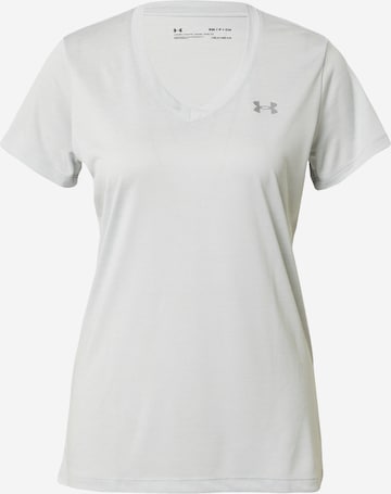 T-shirt fonctionnel UNDER ARMOUR en gris : devant