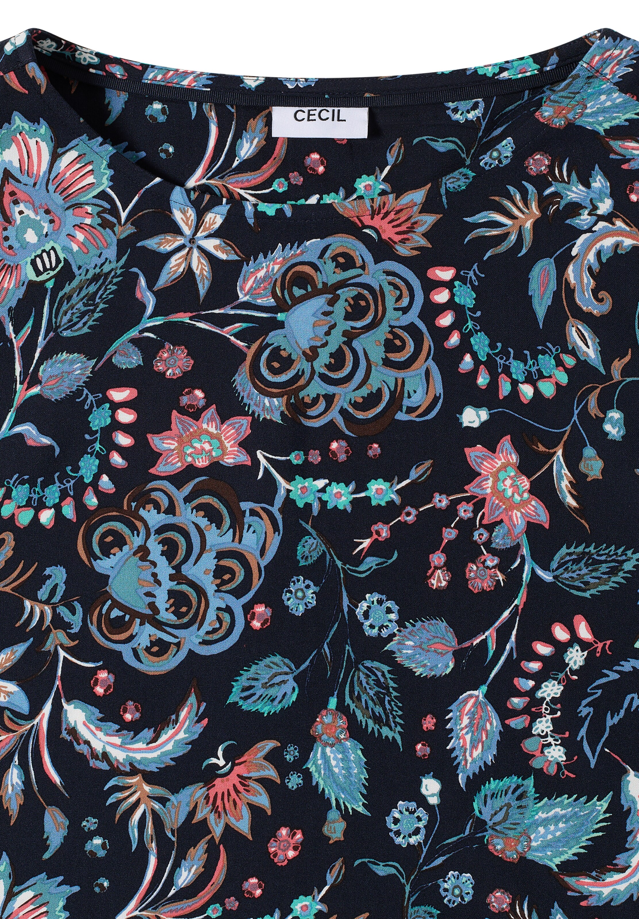 CECIL Bluse in Blau