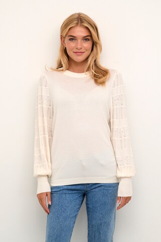 Pull-over 'Liola' Kaffe en blanc