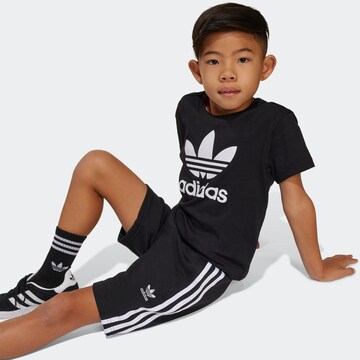 ADIDAS ORIGINALS Joggingdragt 'Adicolor' i sort