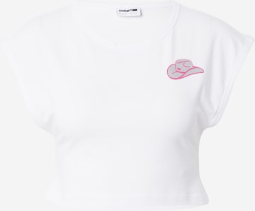 T-shirt 'KATINKA' Noisy may en blanc : devant