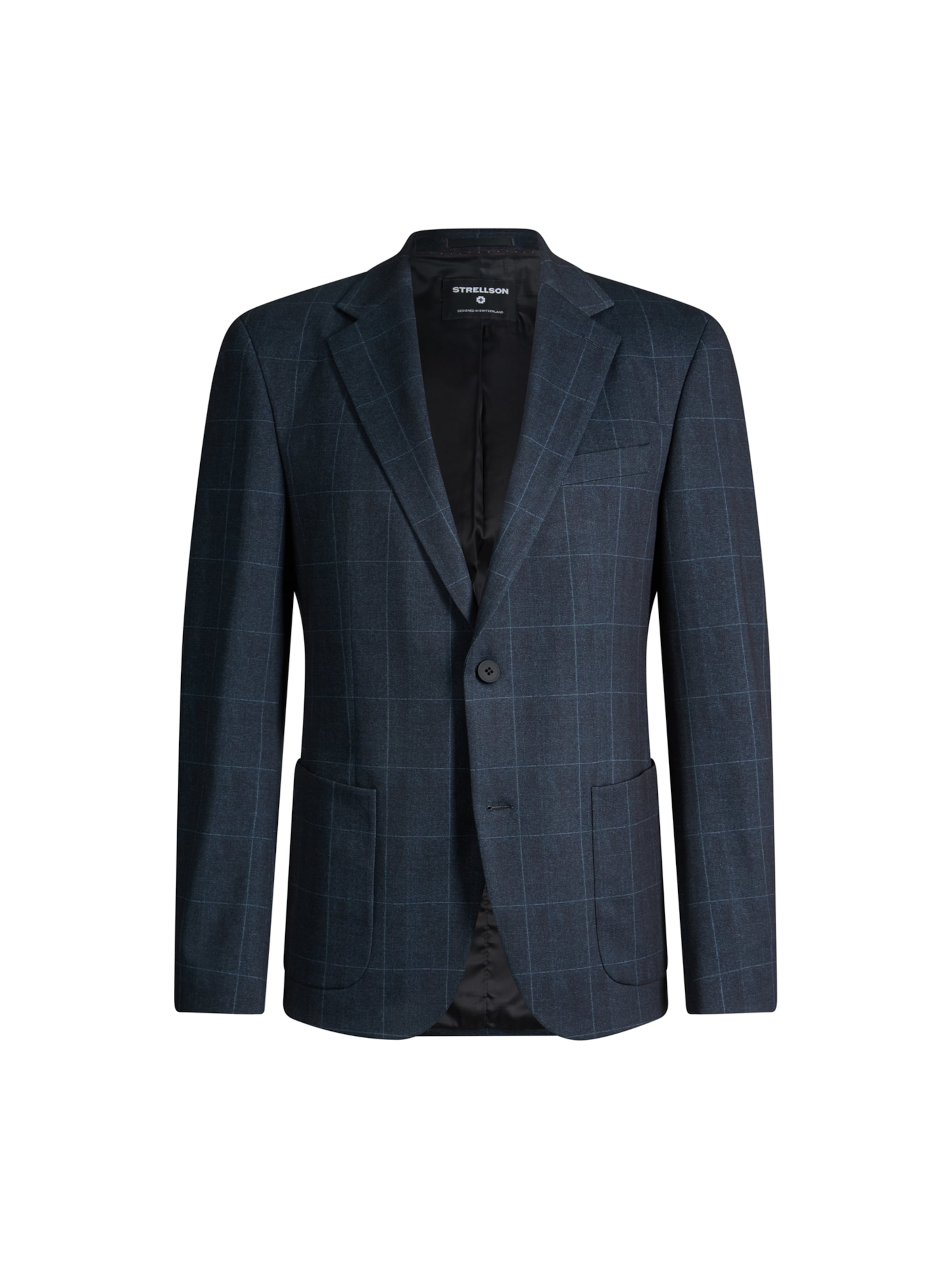 STRELLSON Slim fit Business-colbert in Blauw: voorkant