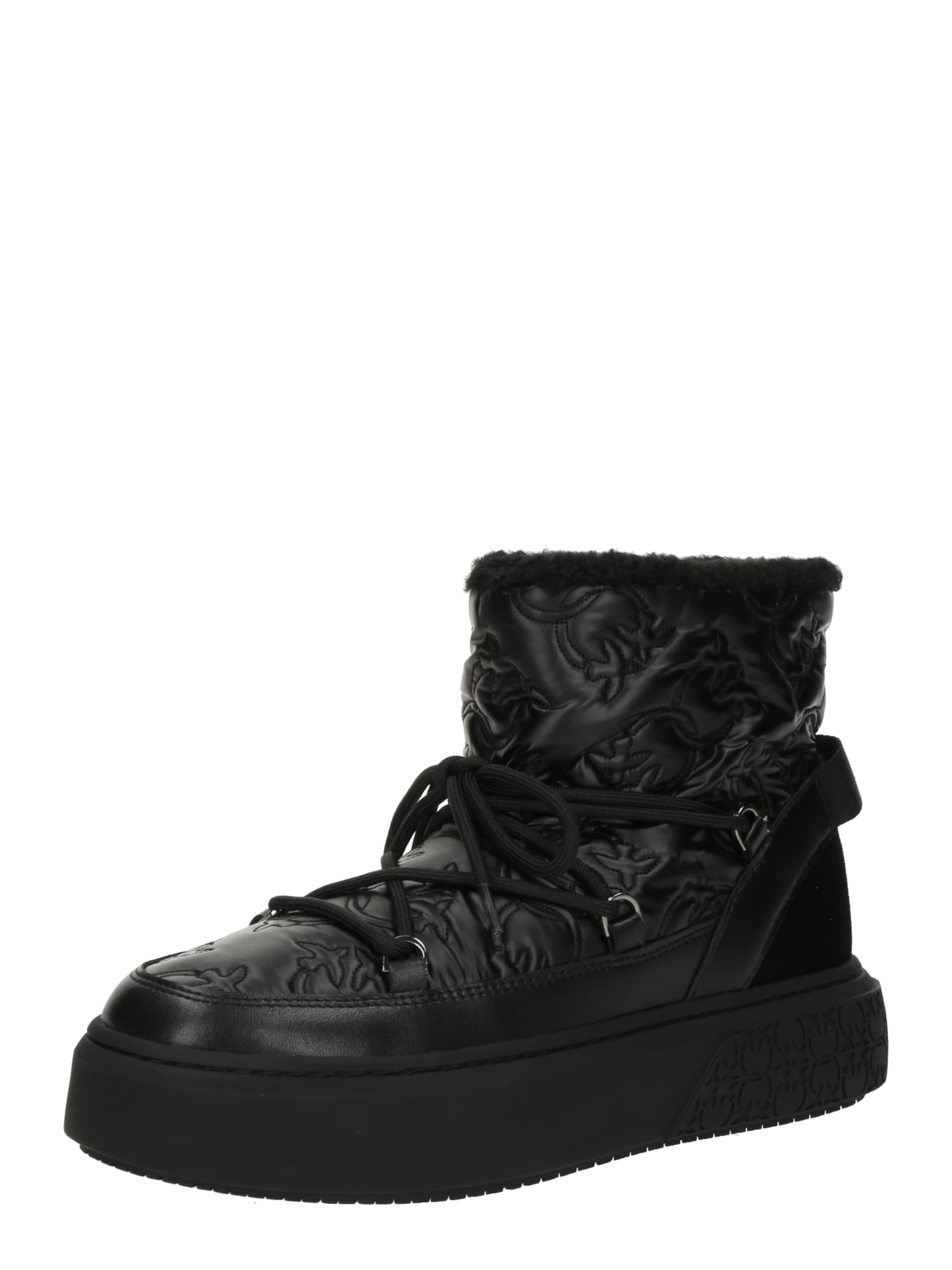 PINKO - Botas de nieve 'YOKO' en negro: frente