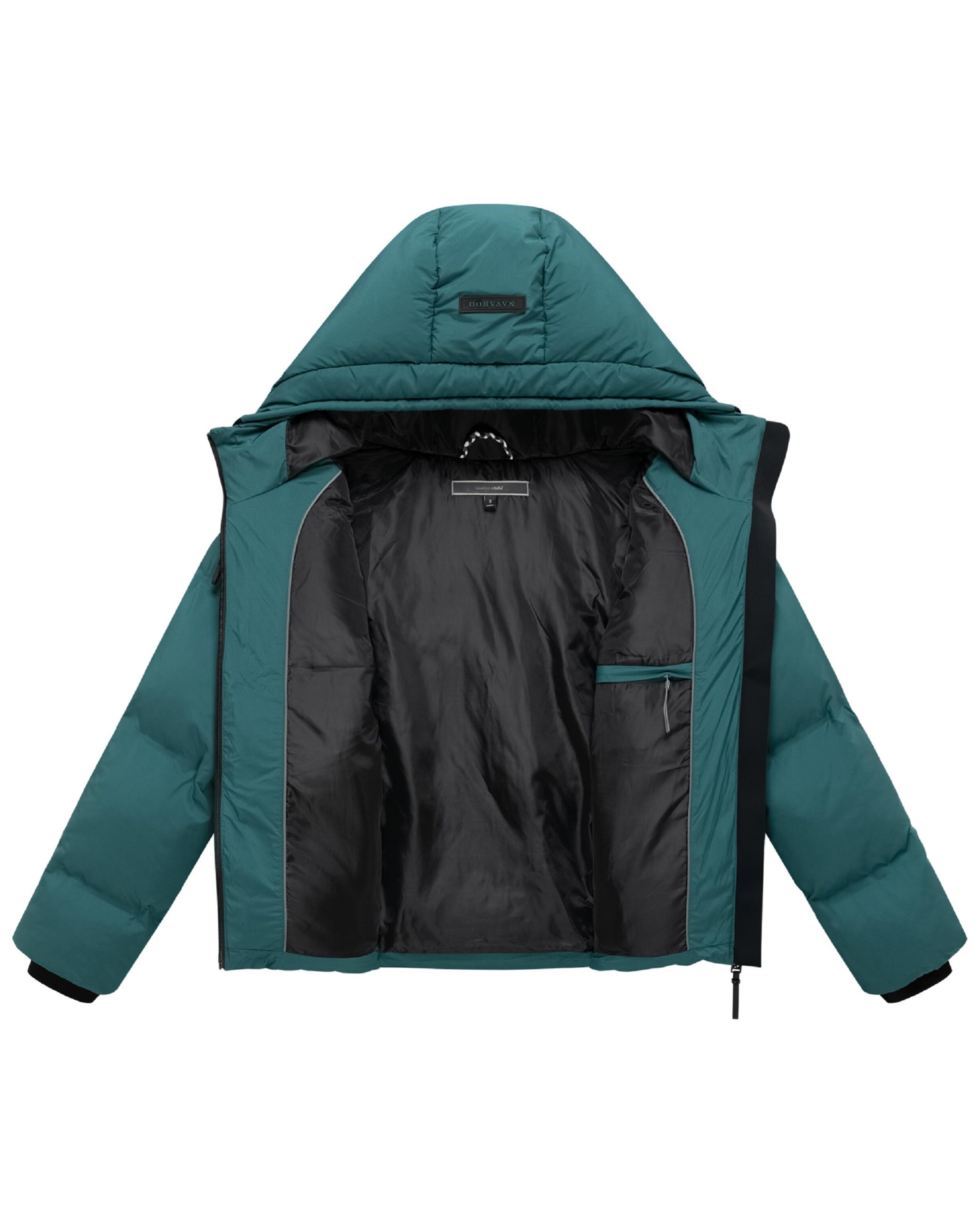 NAVAHOO Winterjas in Groen