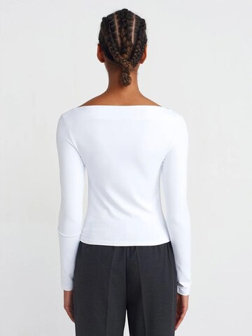 Dilvin Shirt in White