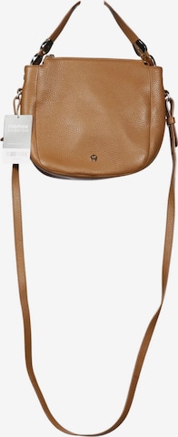 AIGNER Handtasche klein Leder One Size in Braun: Vorderseite