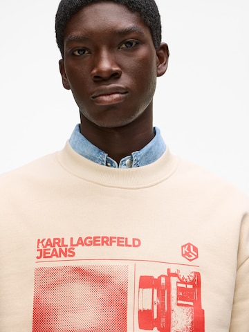 KARL LAGERFELD JEANS Mikina - Béžová
