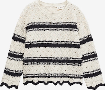 MANGO KIDS Sweater 'FIONAB' in Beige: front