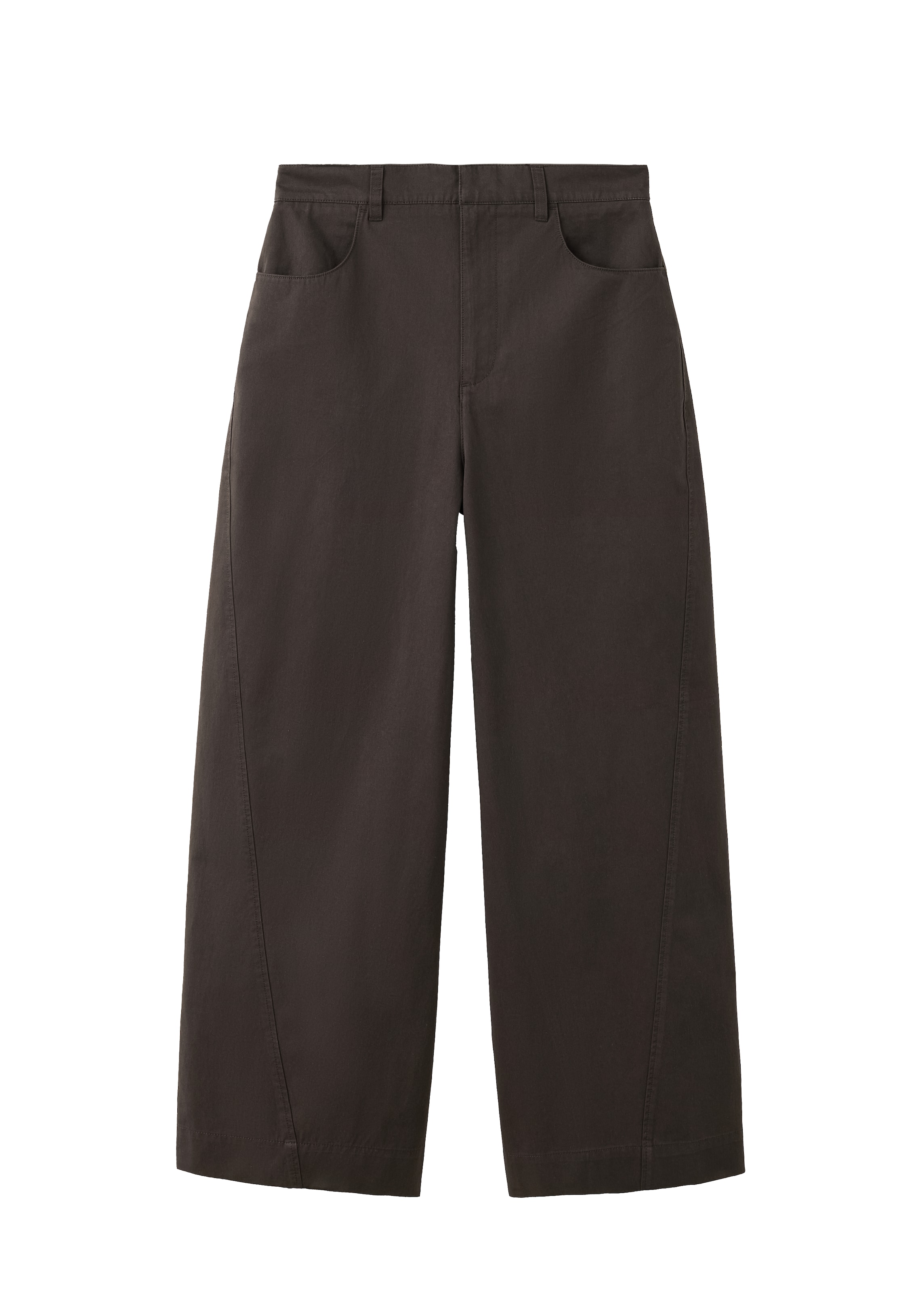 MANGO Pants 'INCENSE' in Brown: front