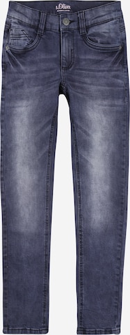 Skinny Jean s.Oliver en bleu : devant