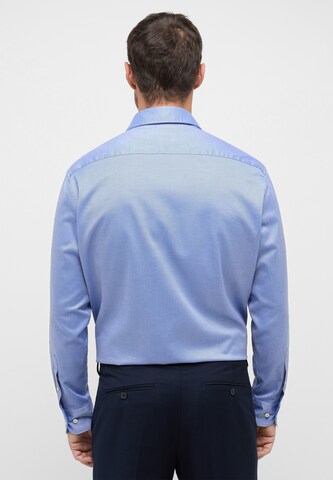 ETERNA Comfort fit Button Up Shirt in Blue