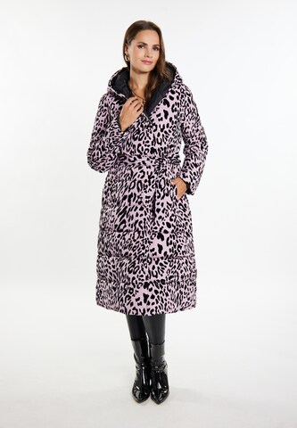 faina Winter Coat in Purple