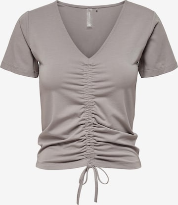 ONLY PLAY Performance Shirt 'Miki' in Grey: front
