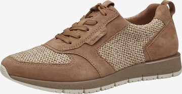 TAMARIS - Zapatillas deportivas bajas 'Pure Relax' en marrón: frente