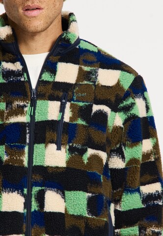 Shiwi Fleece jas in Groen