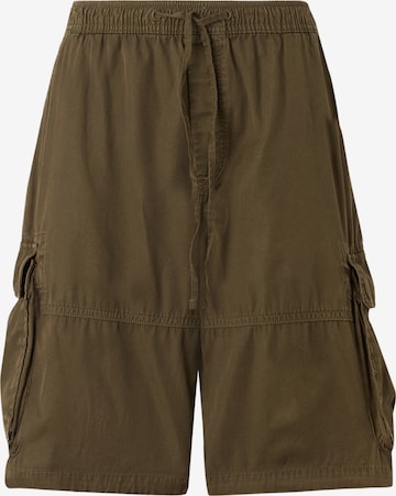 GAP - Folgado Calças cargo em verde: frente