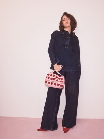 rožinė Next Rankinė ant peties 'Heart Beaded'