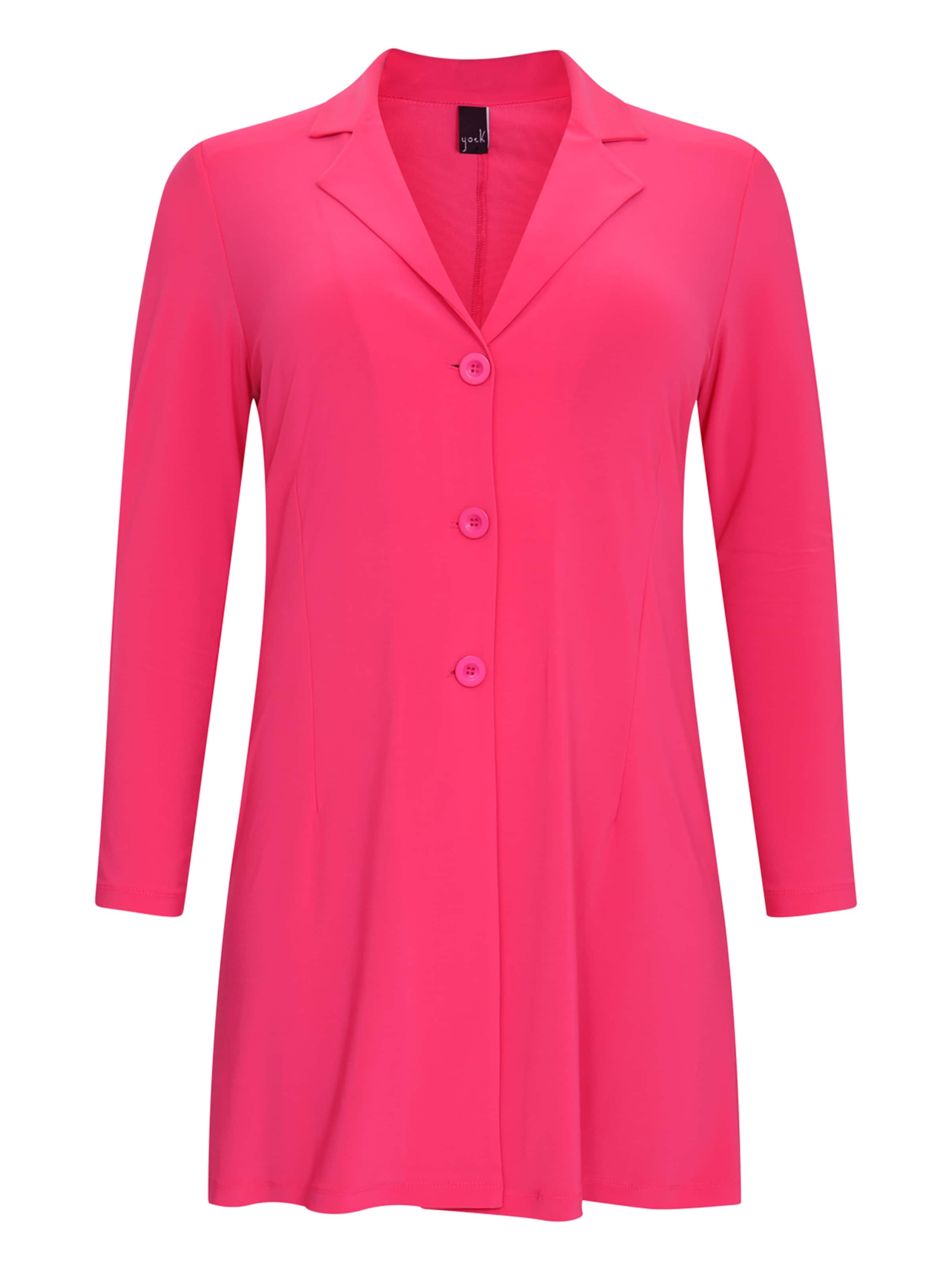 YOEK Blazer 'Dolce' in Pink: front