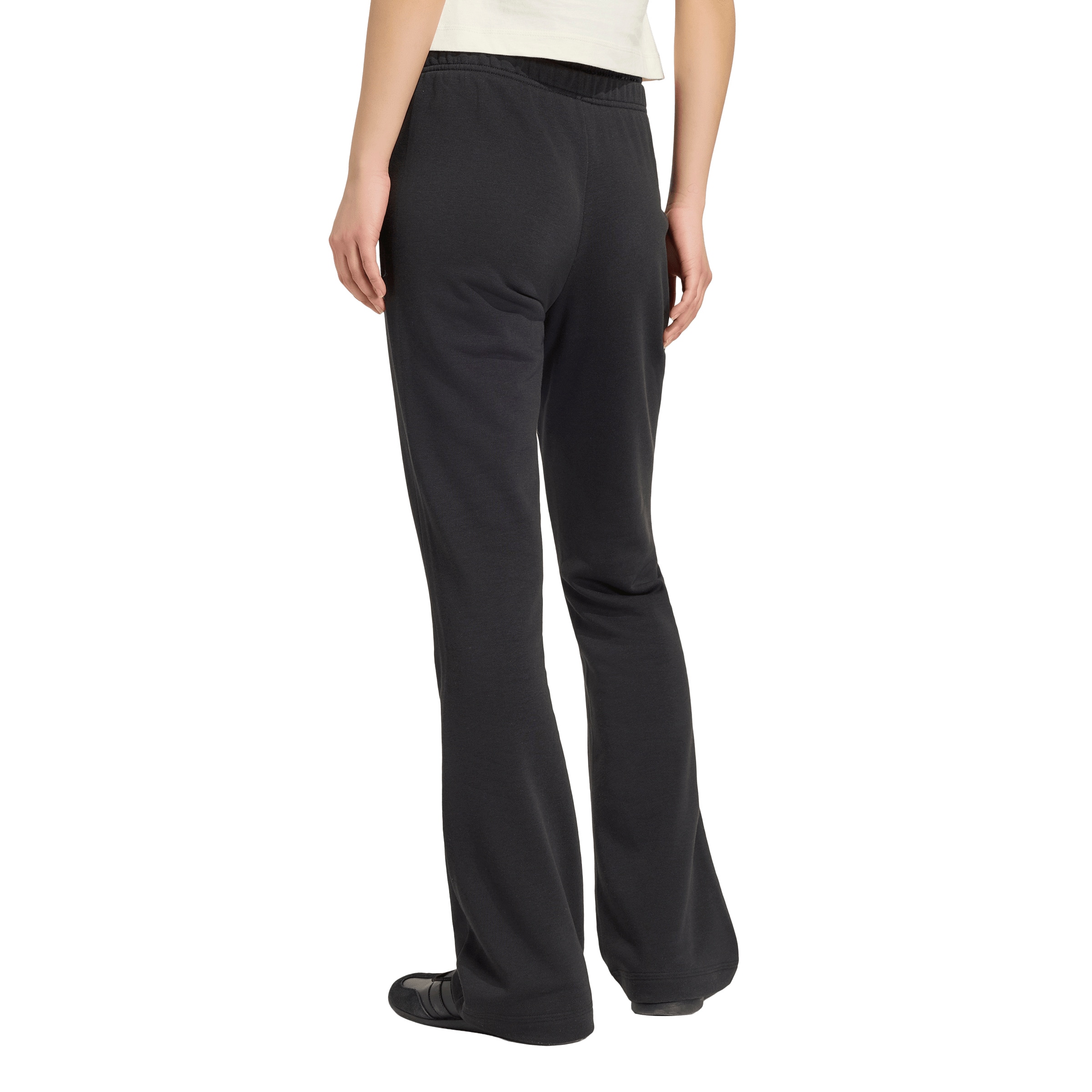 Evazați Pantaloni sport de la ADIDAS SPORTSWEAR pe negru