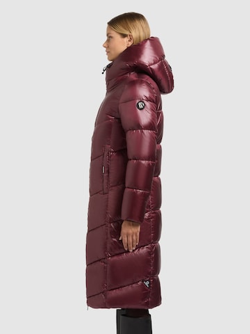 Veste d’hiver 'Rabia' khujo en rouge