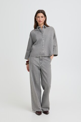 b.young Blouse 'KIMU' in Grey