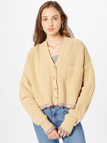 Cardigan 'AUGUSTA' DIESEL en beige : devant