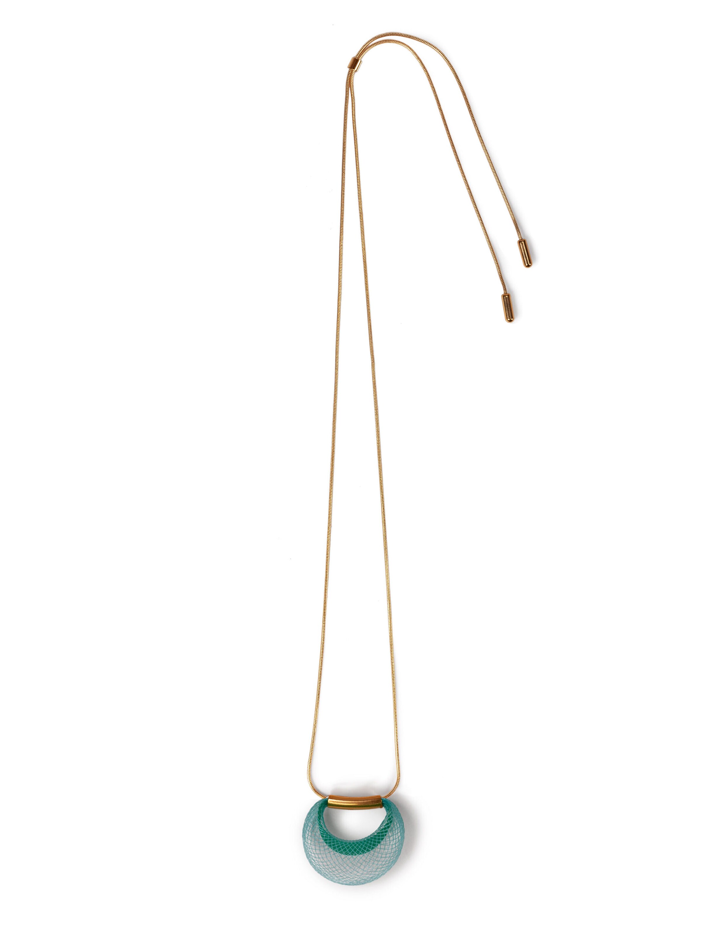 Gretchen Kette 'Vlum Loop' in Gold: Vorderseite