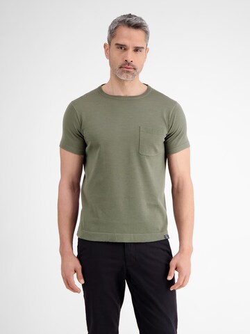 T-Shirt LERROS en vert : devant