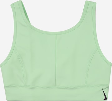 NIKE - Ropa interior deportiva 'Swoosh Luxe' en verde: frente