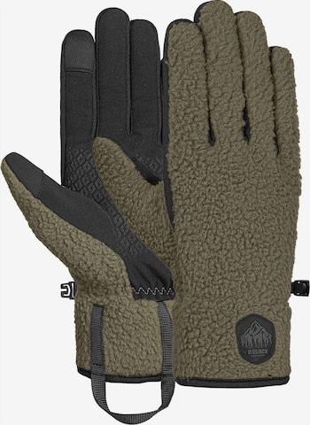 REUSCH Sporthandschuhe 'Comfleece' in Grün: Vorderseite