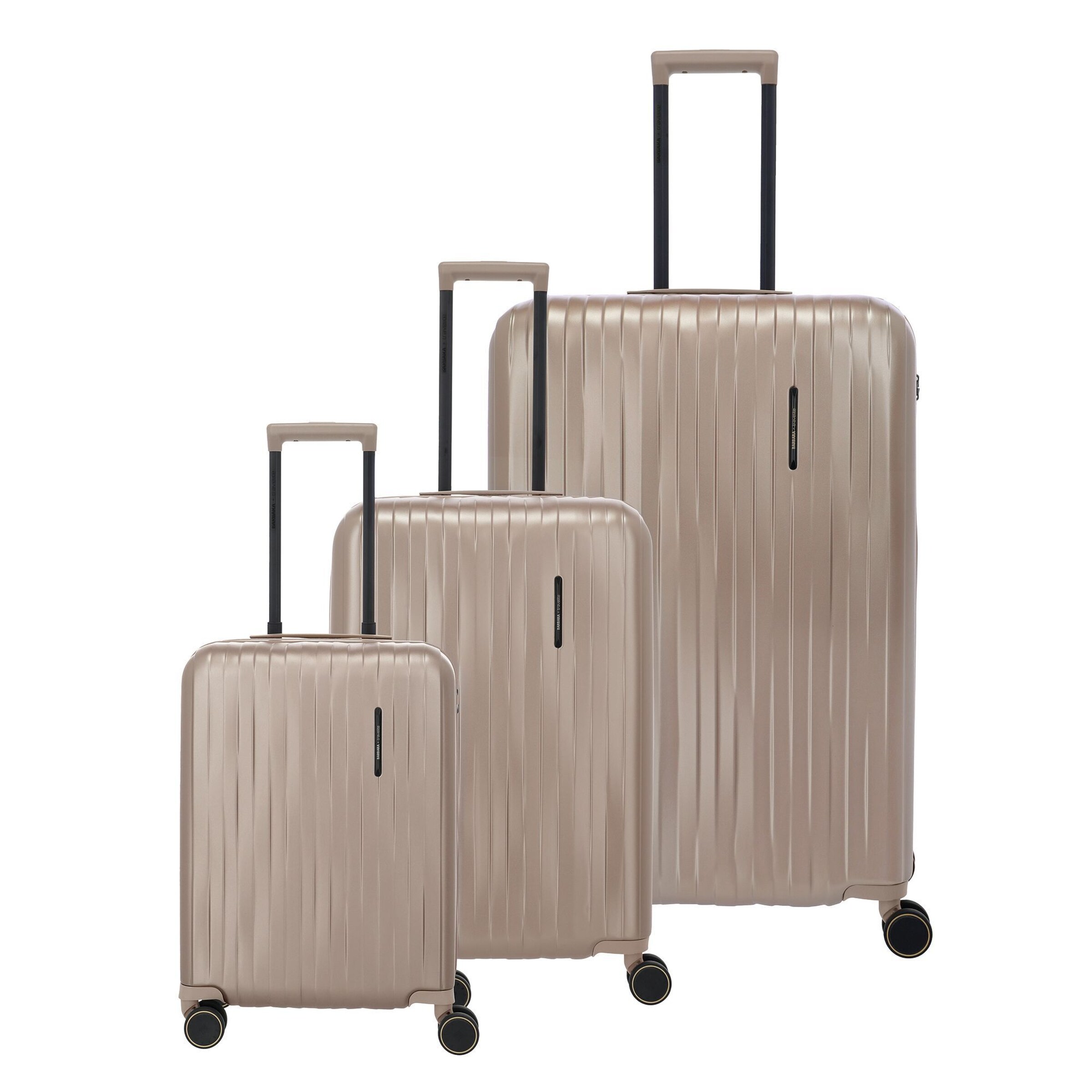 TRAVELITE Kofferset 'Barbara' in Beige: voorkant