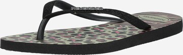 HAVAIANAS Žabky – černá: přední strana